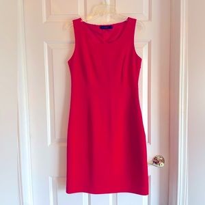 Limited Red Shift Dress. Size 8.